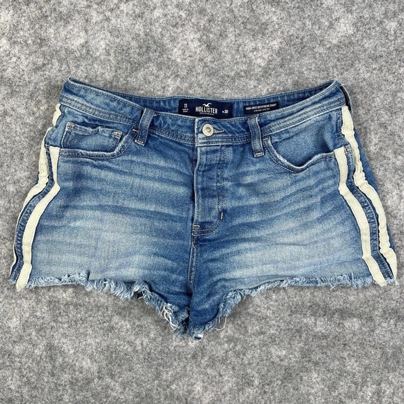 Hollister Pants - Hollister High Rise Boyfriend Jean Short Size 11 W30 Vintage Stretch Y2K